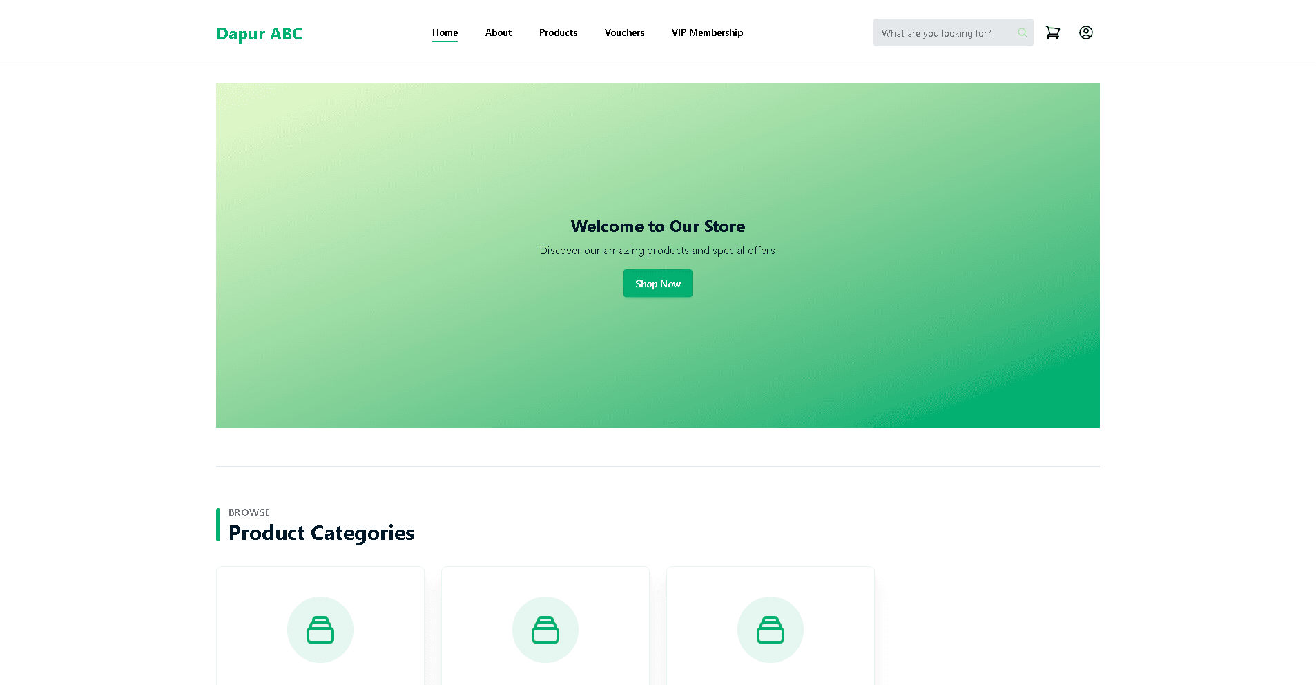 Dapur ABC (Midtrans E-Commerce)