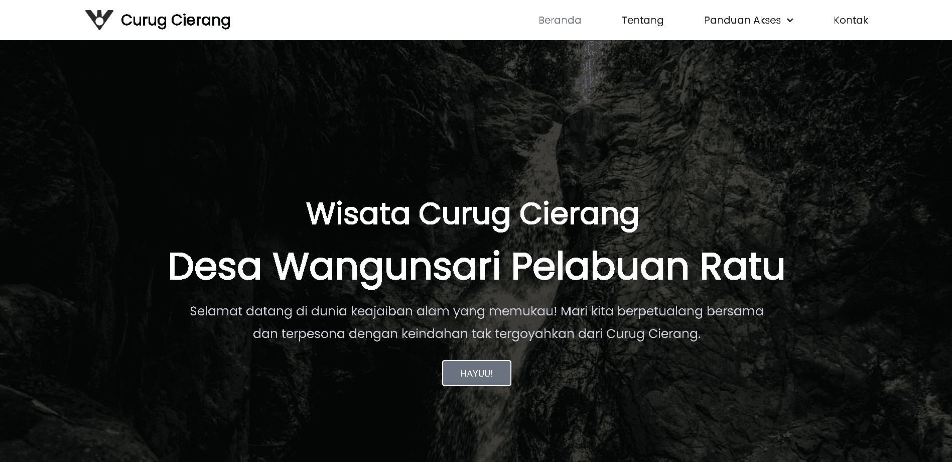 Landing Pages Curug Cierang